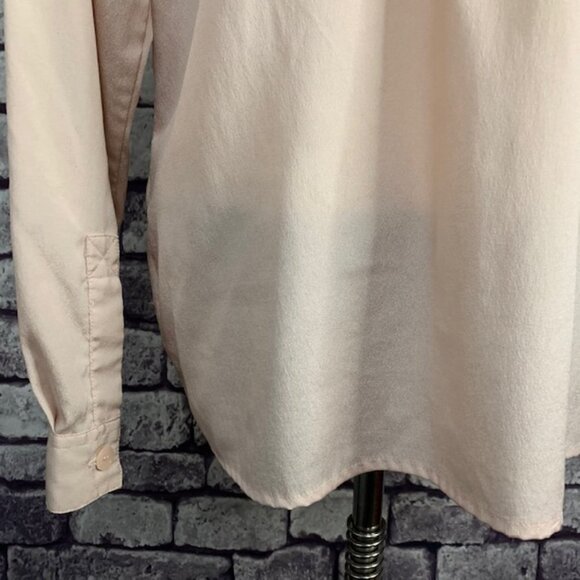 JH Collectibles Vintage Pale Pink Blouse Size 12 - Picture 7 of 10